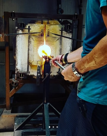 Glass Blowing in Hermosa Beach